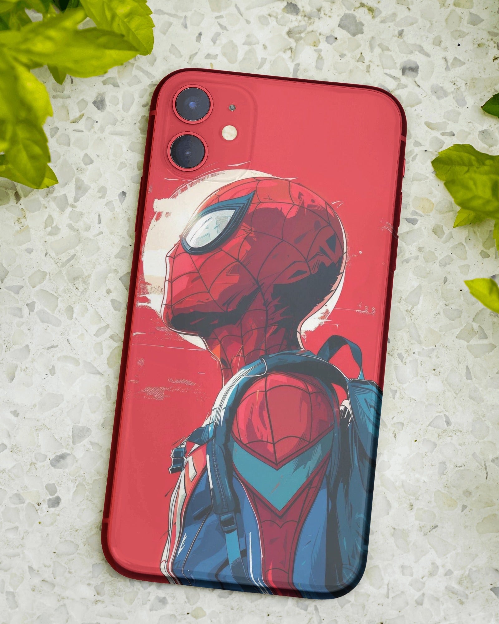 Spider Man with Backpack Phone Case